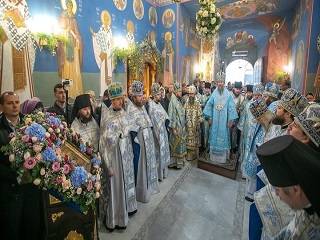 Академический храм Киевских духовных школ УПЦ отметил престольный праздник